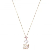 Swarovski Dazzling Swan Y Necklace