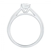Glacier Fire 14K White Gold 0.70CT Ideal Cut Solitaire Ring