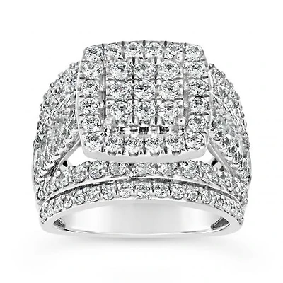 10K White Gold 3.00CTW Diamond Fashion Ring