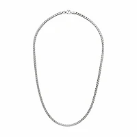 Sterling Silver 20" 2mm Round Box Chain