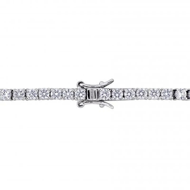 Julianna B Sterling Silver Cubic Zirconia Tennis Bracelet