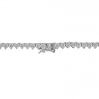 Sterling Silver Cubic Zirconia Tennis Necklace
