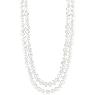 9-10mm freshwater Endless 80" Necklace