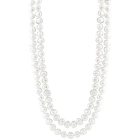9-10mm freshwater Endless 80" Necklace