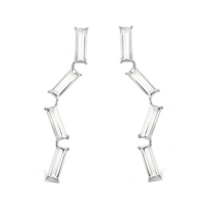 Sterling Silver Cubic Zirconia Earrings