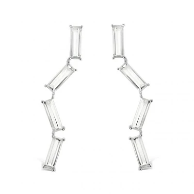 Sterling Silver Cubic Zirconia Earrings