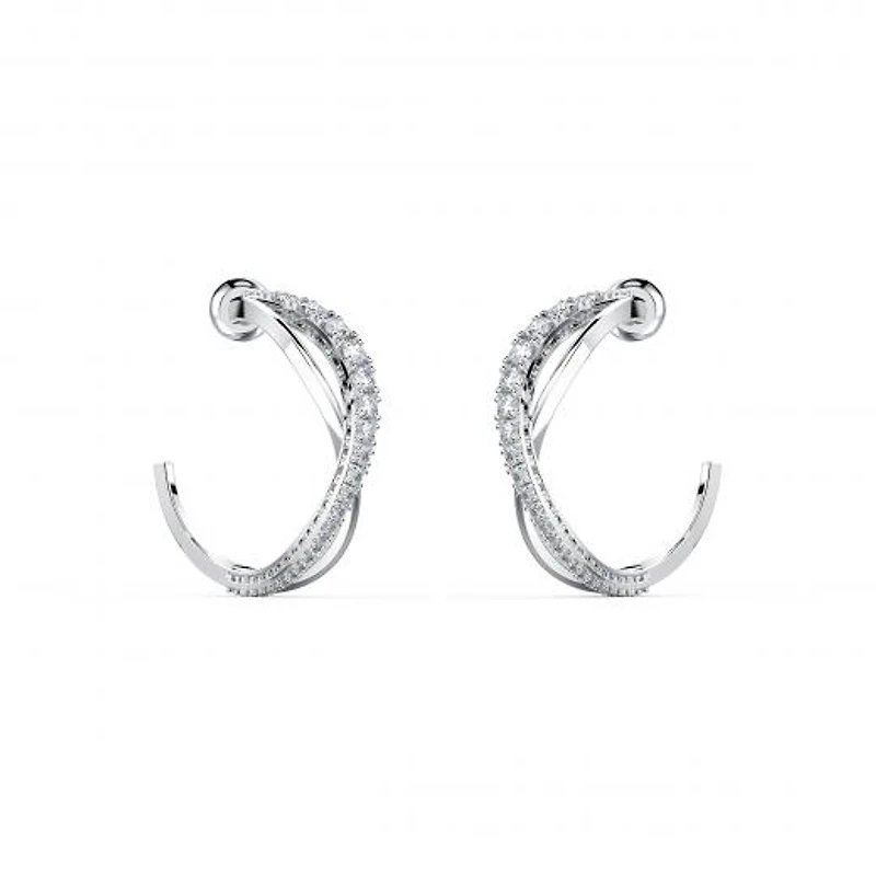 Swarovski Twist Mini Hoop Earring
