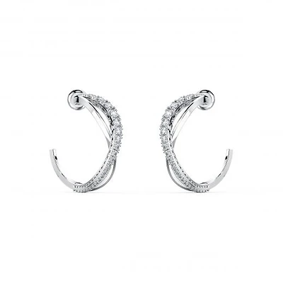 Swarovski Twist Mini Hoop Earring