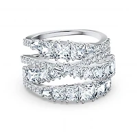 Swarovski Twist Full Pave Wrap Ring