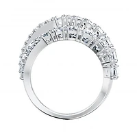 Swarovski Twist Full Pave Wrap Ring