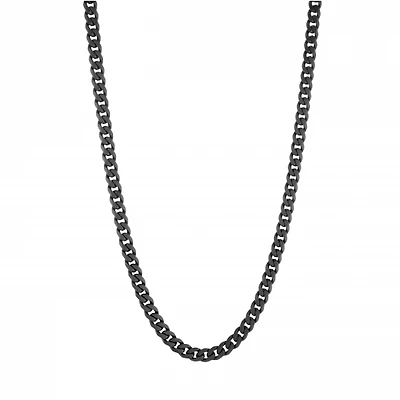 Stainless Steel Black Matte 4.6mm 22" Curb