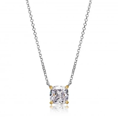 Elle Signature Two Tone Necklace