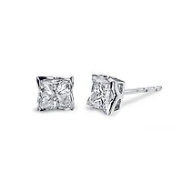 Glacier Fire 14K White Gold 0.30CTW Diamond Earrings