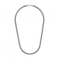 Sterling Silver 26" 4.9mm Miami Cuban Chain
