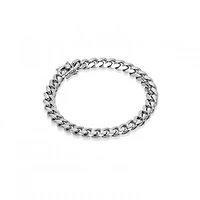 Sterling Silver 9" 9.3mm Miami Cuban Bracelet