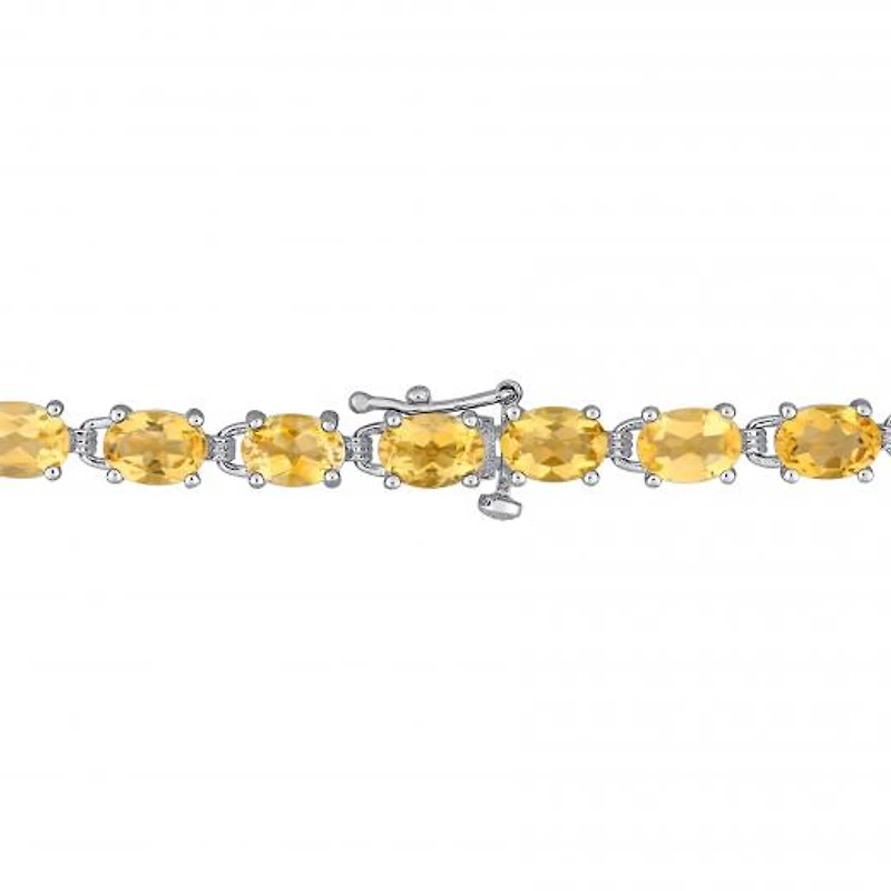 Julianna B Sterling Silver Citrine Bracelet