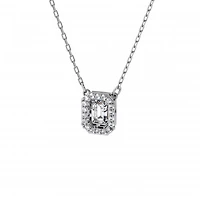 Swarovski Millenia Clear Square Crystal Necklace