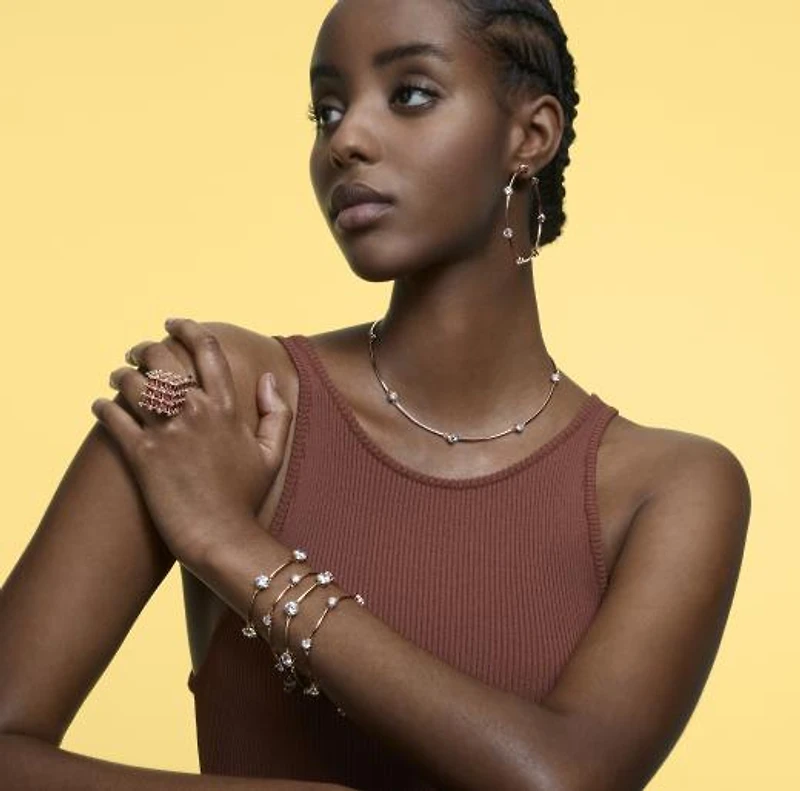 Swarovski Constella Rose Gold-Tone Choker