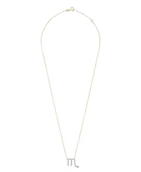 10K Yellow Gold Scorpio 0.10CTW Diamond Pendant