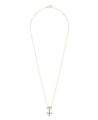 10K Yellow Gold Sagittarius 0.10CTW Diamond Pendant