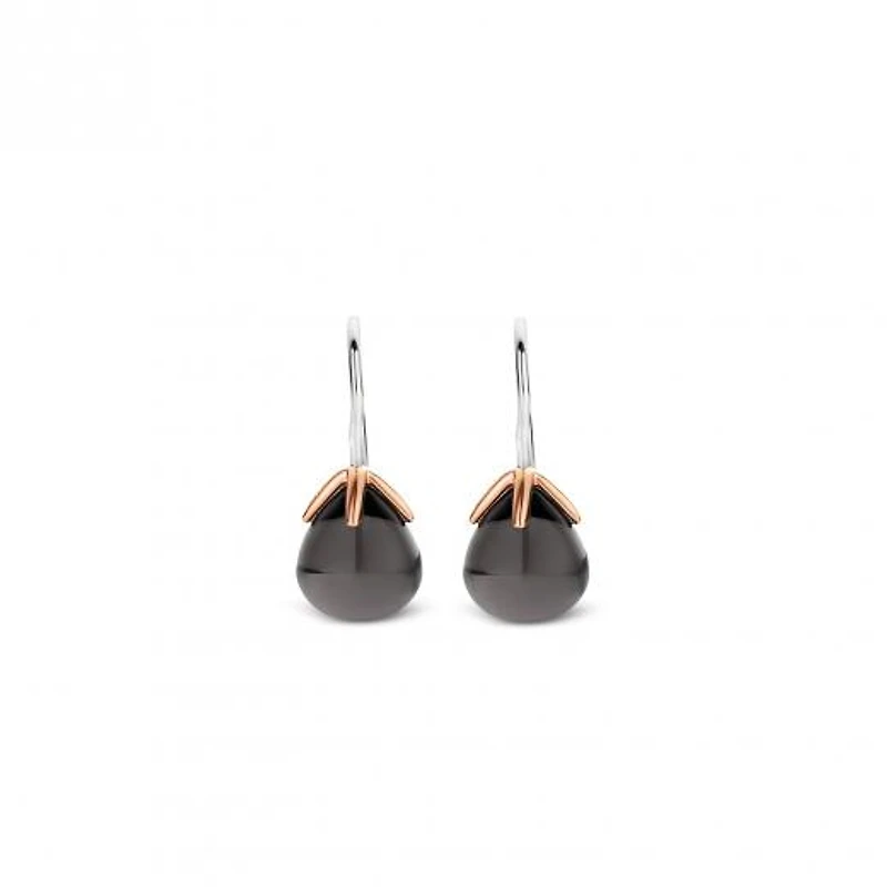 Ti Sento Iconic Grey Blue Earrings