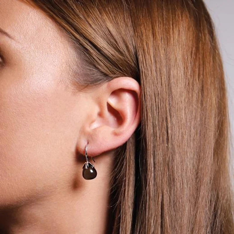 Ti Sento Iconic Grey Blue Earrings