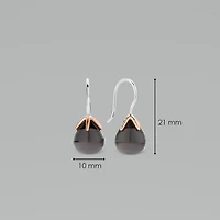 Ti Sento Iconic Grey Blue Earrings