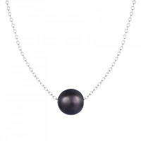 Sterling Silver 10mm Freshwater Pearl 17" Necklace