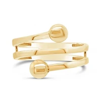 10K Yellow Gold Point Ring