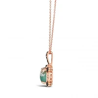 Le Vian 14K Rose Gold Aquaprase & Diamond Pendant