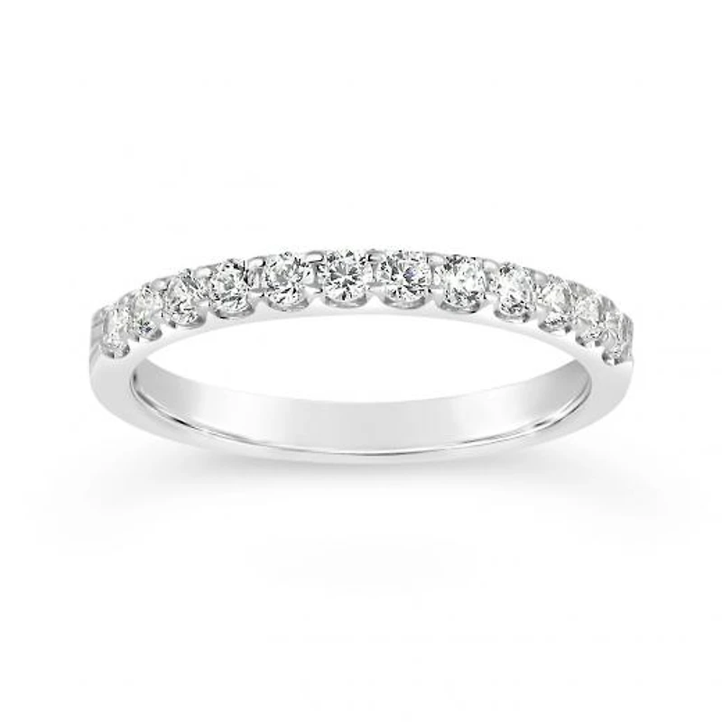 Glacier Fire 14K White Gold 0.44CTW Diamond Wedding Band