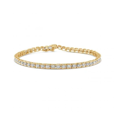 10K Yellow Gold 1.00CTW Diamond Bracelet