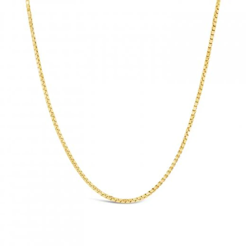 10K Yellow Gold 20" 0.9mm Box Chain