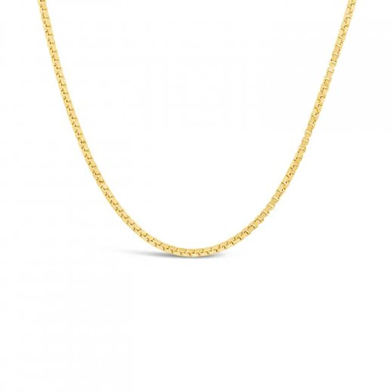 10K Yellow Gold 18" 0.9mm Box Chain