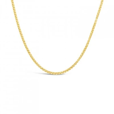 10K Yellow Gold 18" 0.9mm Box Chain