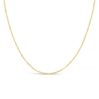 10K Yellow Gold 24" 0.8mm Box Chain