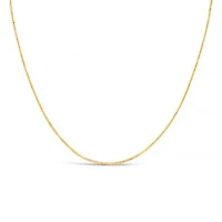 10K Yellow Gold 20" 0.8mm Box Chain