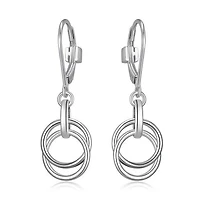 Elle Lyra Inter-Circle Earrings