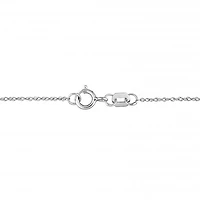 Julianna B 10K White Gold Sky Blue Topaz and White Topaz Necklace