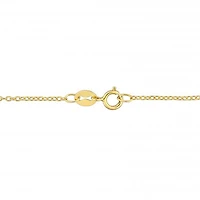 Julianna B Sterling Silver 18K Gold Plated Citrine and White Topaz 18" Pendant