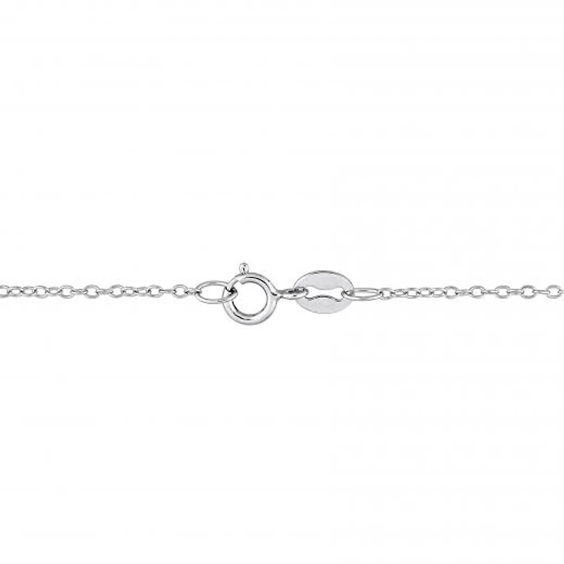 Julianna B Sterling Silver Amethyst Circle of Life 18" Pendant
