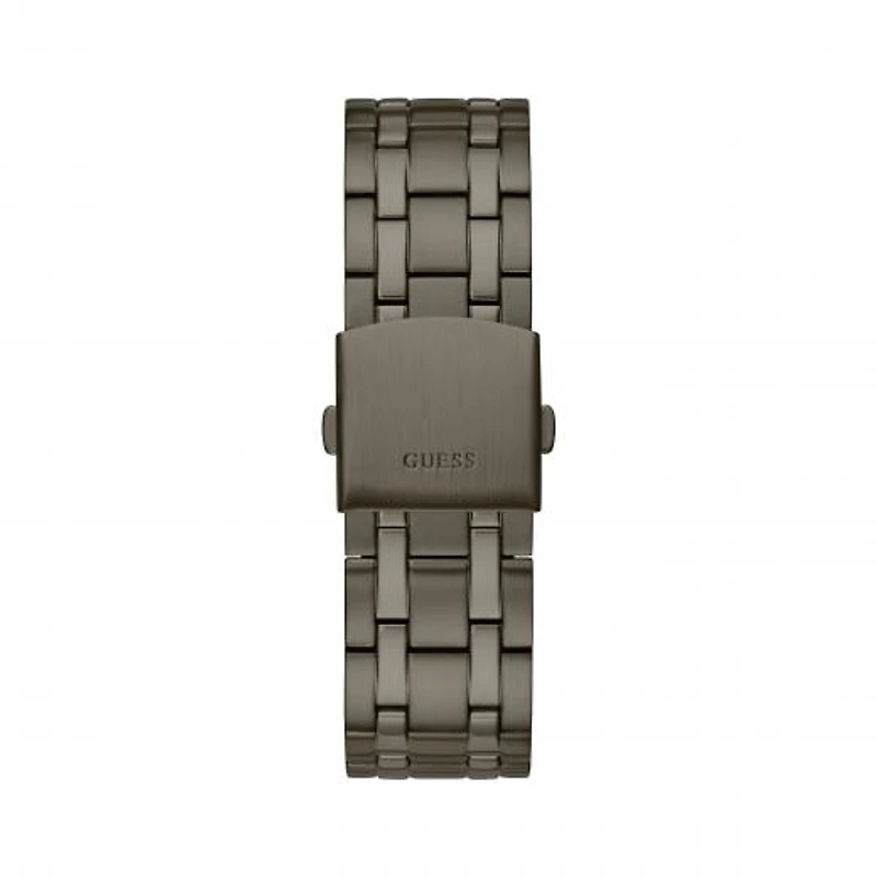 Guess Men's Grey Stainless Steel Multifunction Watch