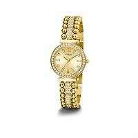 Guess Women's Stainless Steel Gold-Tone Analog Watch
