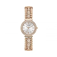 Guess Women's Stainless Steel Rose Gold-Tone Analog Watch