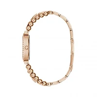 Guess Women's Stainless Steel Rose Gold-Tone Analog Watch
