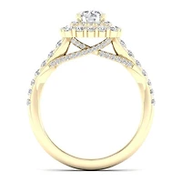 My Diamond Story 14K Yellow Gold 1.25CTW Diamond Bridal Ring