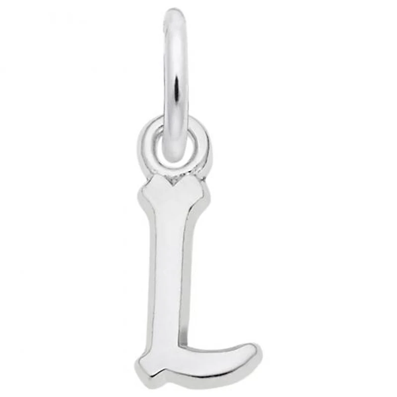 Sterling Silver Initial L Pendant