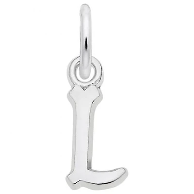 Sterling Silver Initial L Pendant