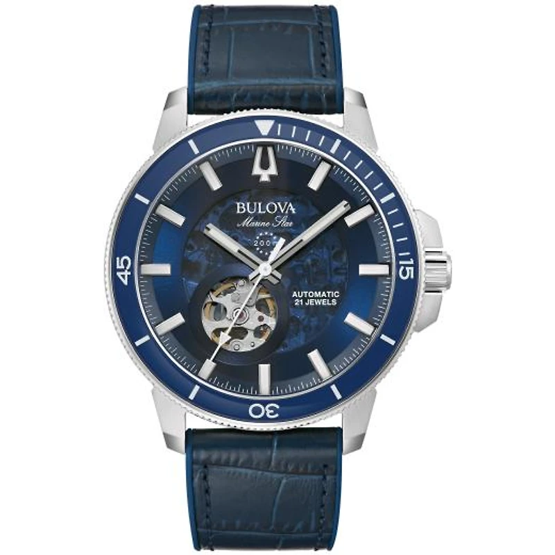 Bulova Men's Marine Star Stainless Steel Watch