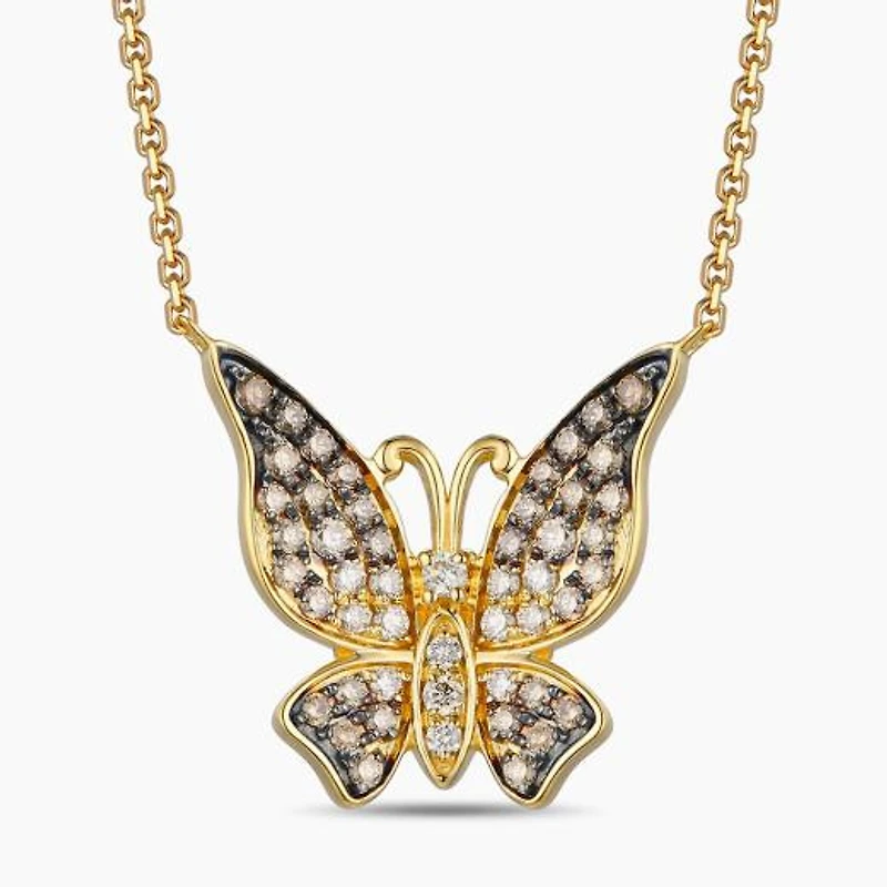 Le Vian 14K Honey Gold 0.43CTW Diamond Pendant